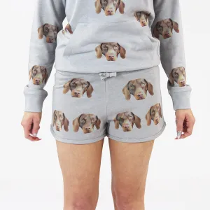 Your Dog Ladies Grey Shorts