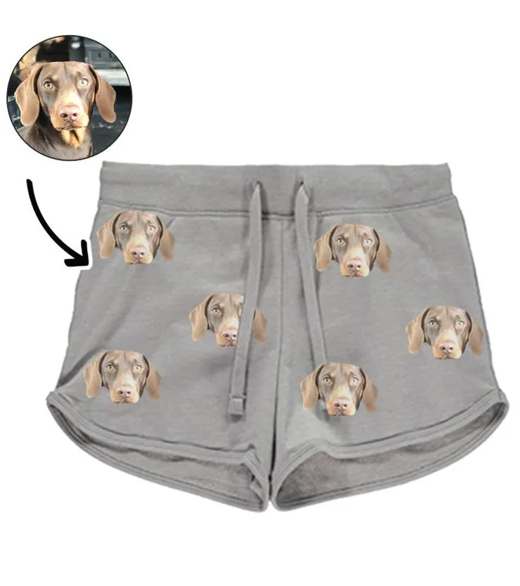 Your Dog Ladies Grey Shorts