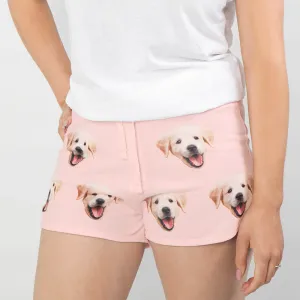 Your Dog Ladies Pink Shorts